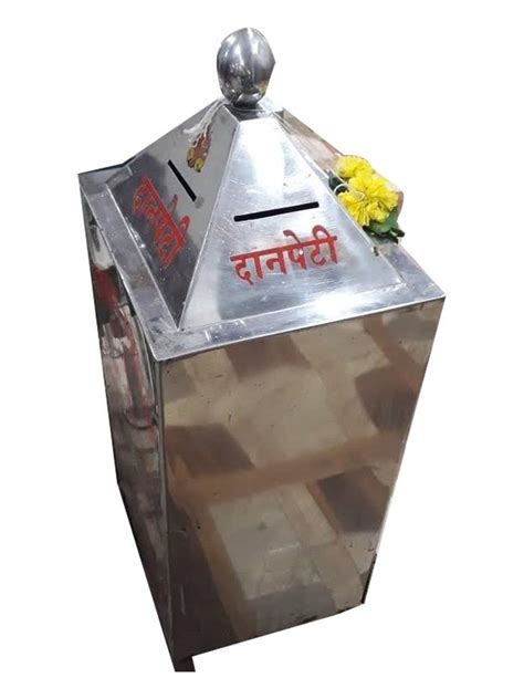 stainless steel donation box for temple|Steel Donation Box Manufacturers & Suppliers in India.